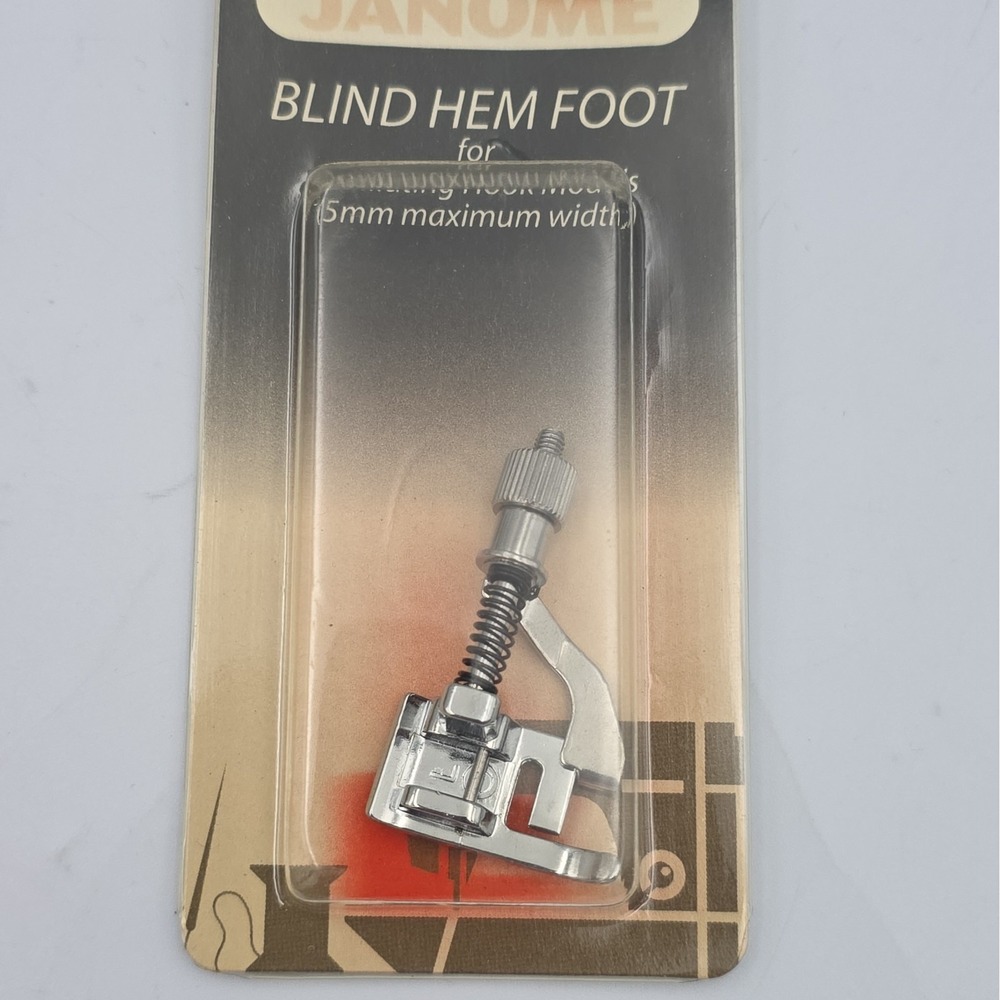 Janome 200130006 Blind Hem Foot for Oscillating Hook Models 5MM Max NEW Genuine